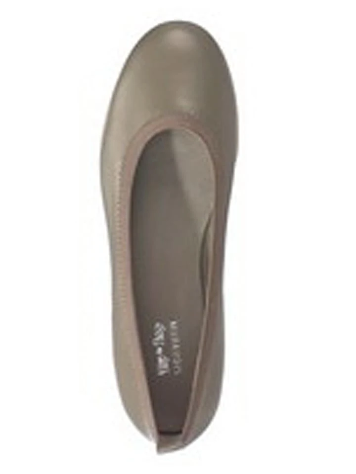 Leder-Ballerinas "Hydra" In Oliv 2 Leder-Ballerinas "Hydra" In Oliv – Bild 2