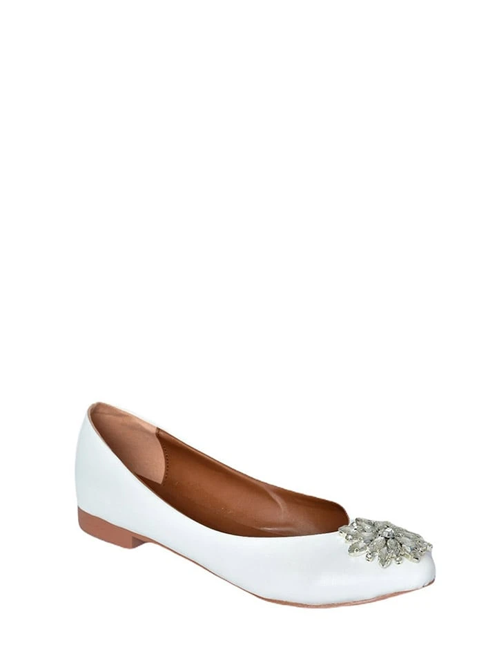 Fox Ballerinas In Weiß 2 Fox Ballerinas In Weiß – Bild 2