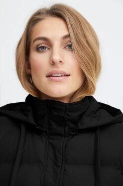 Fransa Steppweste In Schwarz -Modebe Kleidungs Geschäft fransa steppweste in schwarz 3