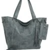 Shopper "Fritzi 02" In Blaugrau - (B)54 X (H)33,5 X (T)12,5 Cm