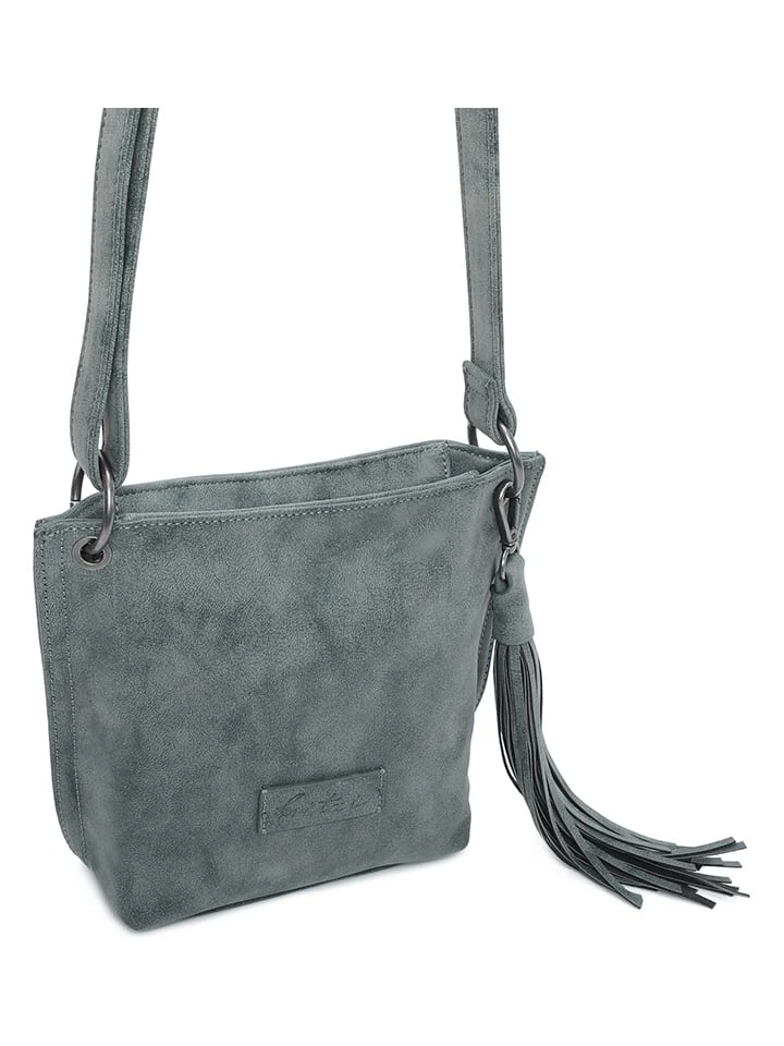 Umhängetasche "Fritzi 03" In Braungrau - (B)20,5 X (H)22,5 X (T)8,5 Cm 3 Umhängetasche "Fritzi 03" In Braungrau - (B)20,5 X (H)22,5 X (T)8,5 Cm – Bild 3