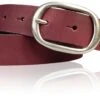 Ledergürtel In Bordeaux