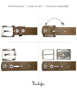 Ledergürtel In Bordeaux -Modebe Kleidungs Geschäft fronhofer ledergurtel in bordeaux 2