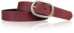 Ledergürtel In Bordeaux
