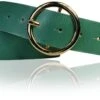 Ledergürtel In Jade