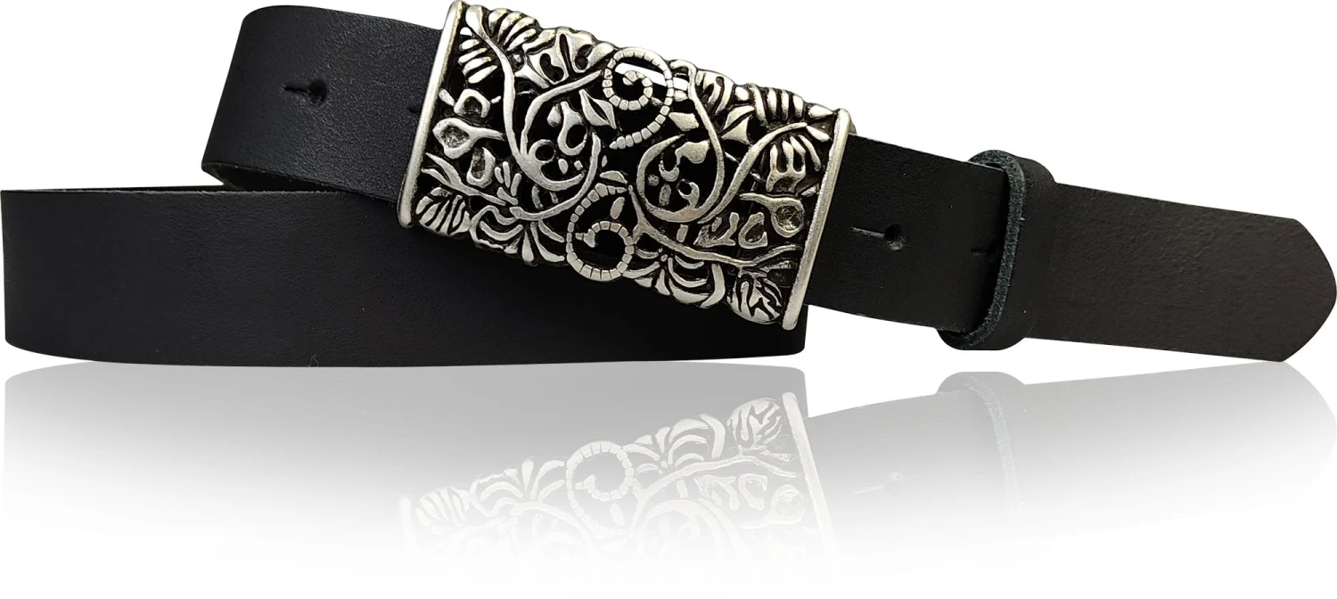 Ledergürtel In Schwarz 1 Ledergürtel In Schwarz