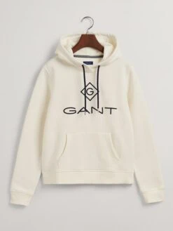 Gant Hoodie In Creme