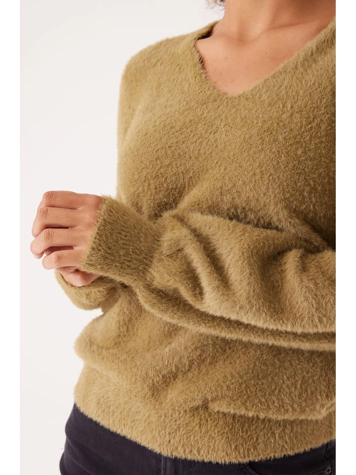 Garcia Pullover In Oliv 3 Garcia Pullover In Oliv – Bild 3