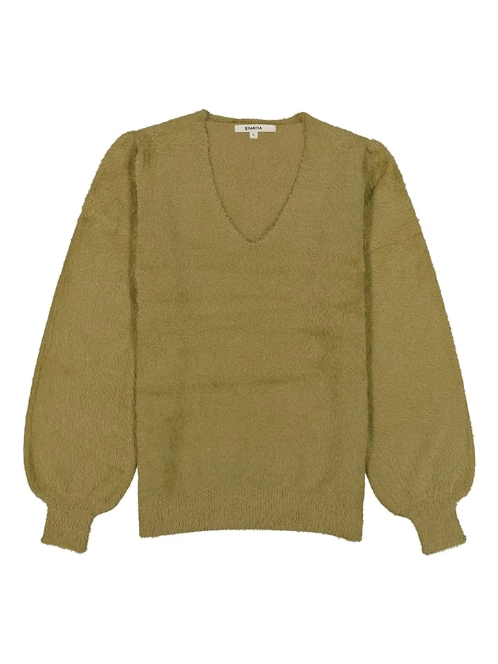Garcia Pullover In Oliv 5 Garcia Pullover In Oliv – Bild 5