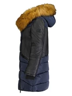 GEOGRAPHICAL NORWAY Steppmantel "Ausmose" In Dunkelblau -Modebe Kleidungs Geschäft geographical norway steppmantel ausmose in dunkelblau 2