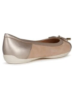 Geox Ballerinas "Charlene" In Beige -Modebe Kleidungs Geschäft geox ballerinas charlene in beige 3