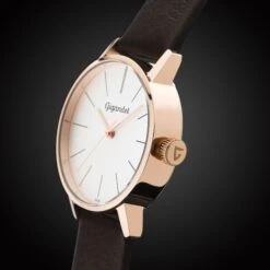 Quarzuhr "MINIMALISM" In Braun/Rosegold/Silber 10 Quarzuhr "MINIMALISM" In Braun/Rosegold/Silber -Modebe Kleidungs Geschäft gigandet quarzuhr minimalism in braun rosegold silber 3