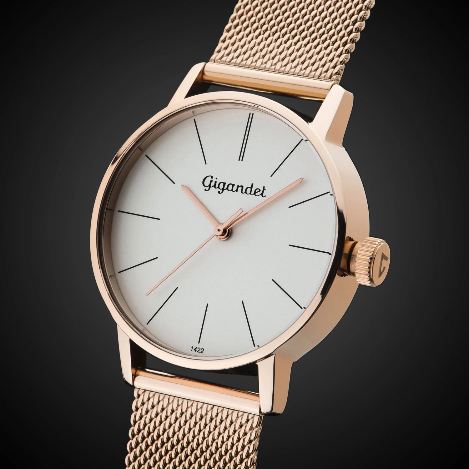 Quarzuhr "MINIMALISM" In Rosegold/Silber 3 Quarzuhr "MINIMALISM" In Rosegold/Silber – Bild 3