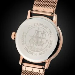 Quarzuhr "MINIMALISM" In Rosegold/Silber 11 Quarzuhr "MINIMALISM" In Rosegold/Silber -Modebe Kleidungs Geschäft gigandet quarzuhr minimalism in rosegold silber 4