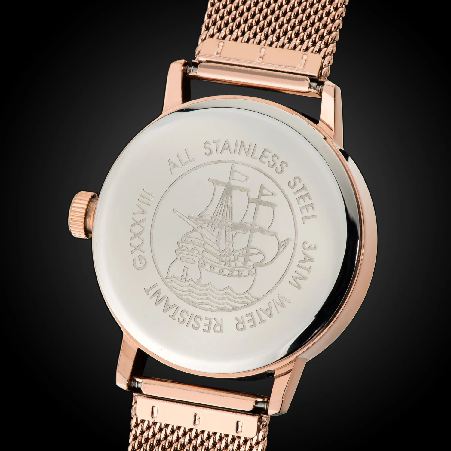 Quarzuhr "MINIMALISM" In Rosegold/Silber 5 Quarzuhr "MINIMALISM" In Rosegold/Silber – Bild 5