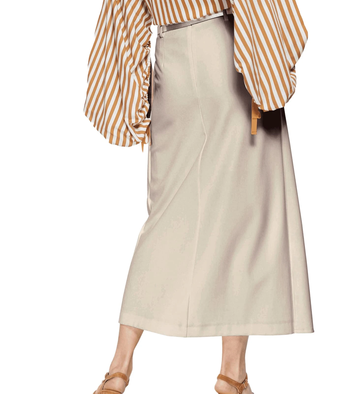 Plissee-Rock In Weiß 10 Plissee-Rock In Weiß – Bild 10