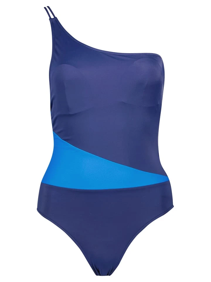 Badeanzug In Dunkelblau/ Hellblau 1 Badeanzug In Dunkelblau/ Hellblau