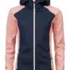 Halti Fleecejacke "Jaava" In Rosa/ Dunkelblau