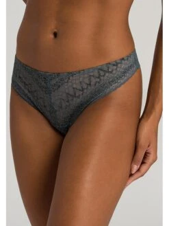 HANRO String In Anthrazit -Modebe Kleidungs Geschäft hanro string in anthrazit 2