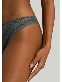 HANRO String In Anthrazit -Modebe Kleidungs Geschäft hanro string in anthrazit 5