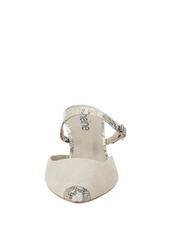 Heine Leder-Pumps In Beige/ Bunt 5 Heine Leder-Pumps In Beige/ Bunt -Modebe Kleidungs Geschäft heine leder pumps in beige bunt 1