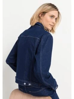 Jeansjacke In Dunkelblau -Modebe Kleidungs Geschäft hessnatur jeansjacke in dunkelblau 2