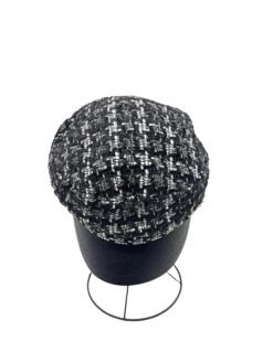 Cap In Schwarz/ Weiß -Modebe Kleidungs Geschäft inka brand cap in schwarz weiss 2