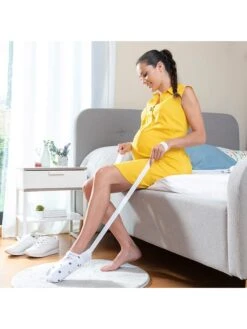 Innovagoods Sockenanziehhilfe In Grau/ Weiß 9 Innovagoods Sockenanziehhilfe In Grau/ Weiß -Modebe Kleidungs Geschäft innovagoods sockenanziehhilfe in grau weiss 4