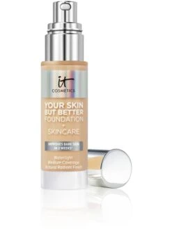 IT Cosmetics Foundation "Your Skin But Better + Skincare - Light Warm 22.5", 30 Ml