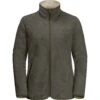 Jack Wolfskin Fleecejacke Chilly Walk In Oliv