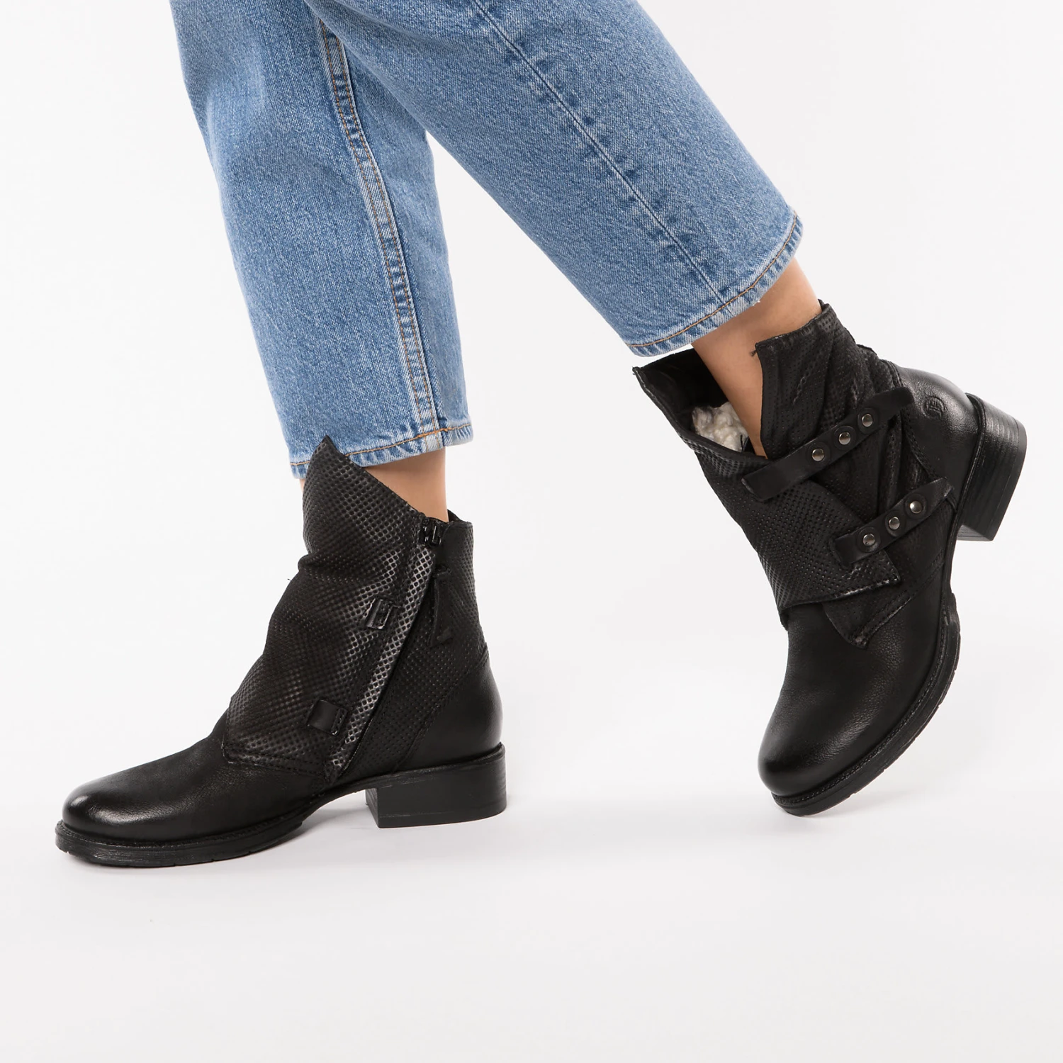 J&F Urban Booties Mit Zip 2 J&F Urban Booties Mit Zip – Bild 2