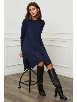 Kleid "Elior" In Dunkelblau