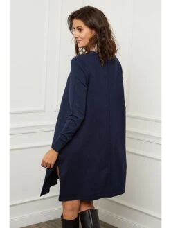 Kleid "Elior" In Dunkelblau -Modebe Kleidungs Geschäft josefine kleid elior in dunkelblau 4