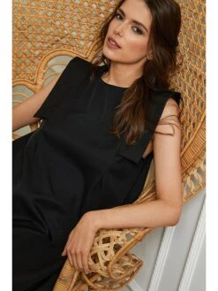 Kleid "Pourim" In Schwarz -Modebe Kleidungs Geschäft josefine kleid pourim in schwarz 2