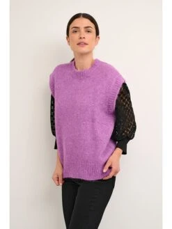 Kaffe Pullunder In Lila -Modebe Kleidungs Geschäft kaffe pullunder in lila 1