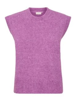 Kaffe Pullunder In Lila -Modebe Kleidungs Geschäft kaffe pullunder in lila 4