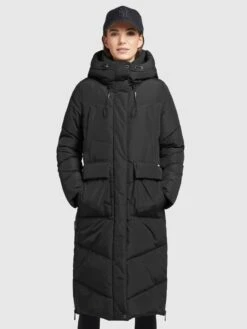 Khujo Mantel ELVITA In Schwarz 11 Khujo Mantel ELVITA In Schwarz -Modebe Kleidungs Geschäft khujo mantel elvita in schwarz 3