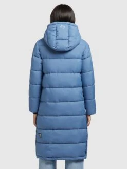 Khujo Wintermantel "Julina Matt" In Blau -Modebe Kleidungs Geschäft khujo wintermantel julina matt in blau 3