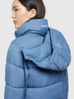 Khujo Wintermantel "Julina Matt" In Blau -Modebe Kleidungs Geschäft khujo wintermantel julina matt in blau 5