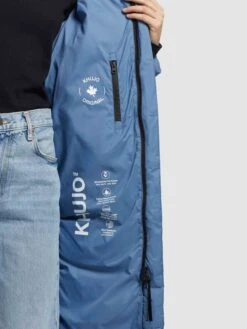 Khujo Wintermantel "Julina Matt" In Blau -Modebe Kleidungs Geschäft khujo wintermantel julina matt in blau 6