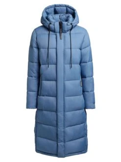 Khujo Wintermantel "Julina Matt" In Blau -Modebe Kleidungs Geschäft khujo wintermantel julina matt in blau 7