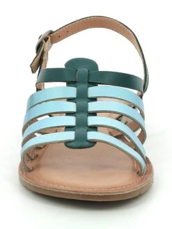 Kickers Leder-Sandalen "Etnonyme" In Dunkelgrün/ Hellblau 7 Kickers Leder-Sandalen "Etnonyme" In Dunkelgrün/ Hellblau -Modebe Kleidungs Geschäft kickers leder sandalen etnonyme in dunkelgrun hellblau 3