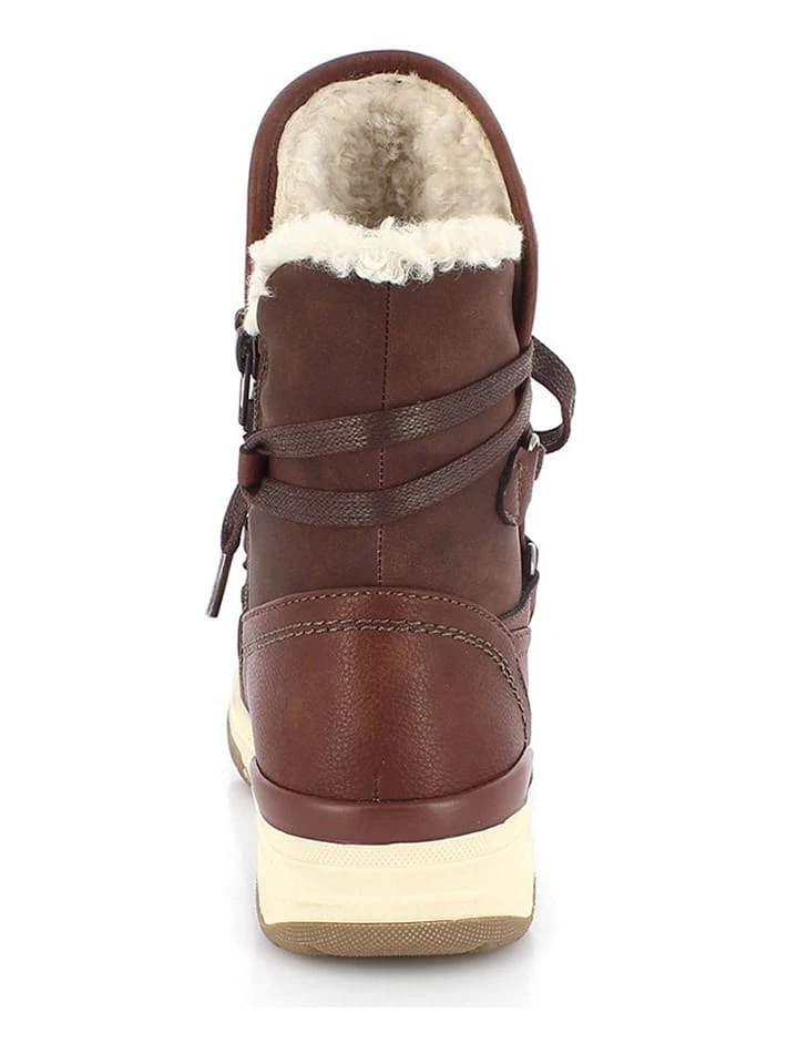 Kimberfeel Winterboots "Shaina" In Braun 3 Kimberfeel Winterboots "Shaina" In Braun – Bild 3