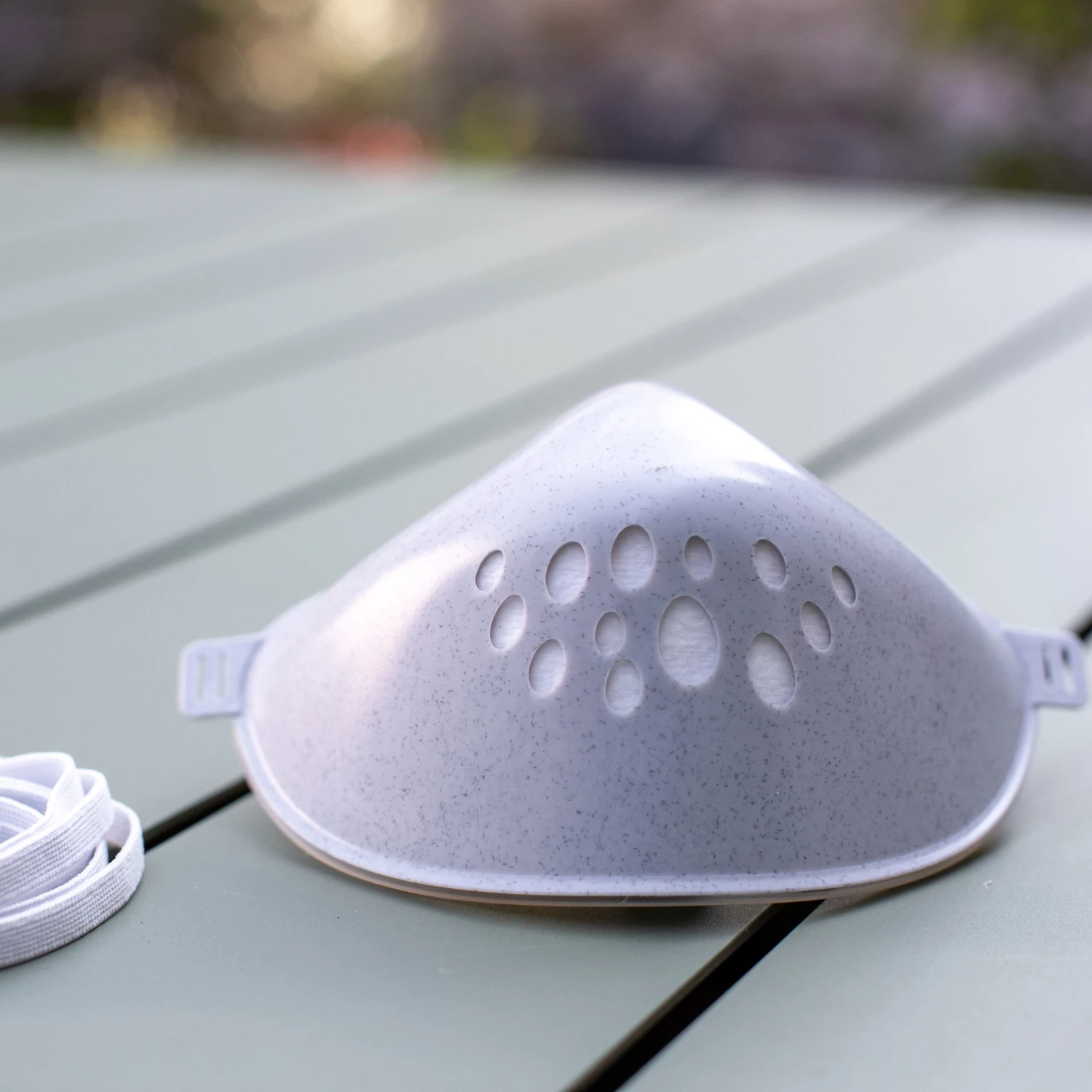 HI - Mund- Und Nasen- Maske In Organic Grey 3 HI - Mund- Und Nasen- Maske In Organic Grey – Bild 3