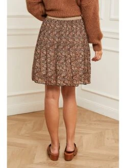 Rock In Braun -Modebe Kleidungs Geschäft larmoire de suzette rock in braun 2