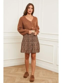 Rock In Braun -Modebe Kleidungs Geschäft larmoire de suzette rock in braun 4