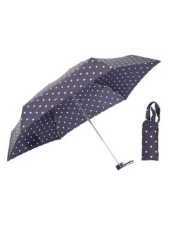 Taschenschirm In Dunkelblau/ Weiß - Ø 90 Cm -Modebe Kleidungs Geschäft le monde du parapluie taschenschirm in dunkelblau weiss o 90 cm 2