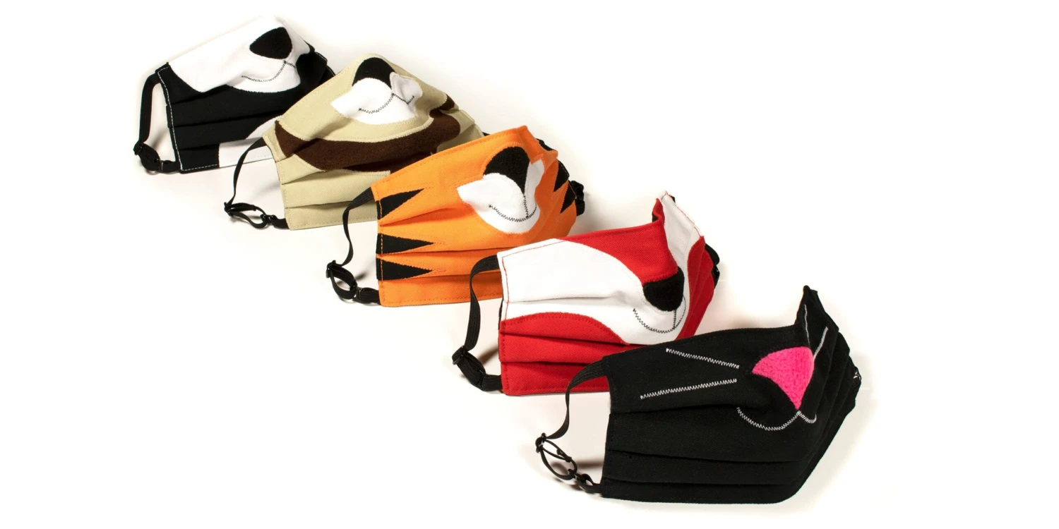 Gesichtsmaske "Löwe Alexej" Für Kinder 5 Gesichtsmaske "Löwe Alexej" Für Kinder – Bild 5