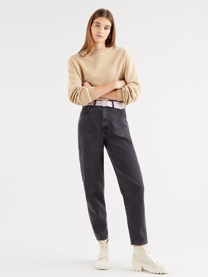 Jeans "High Loose Taper" - Tapered Fit - In Schwarz 1 Jeans "High Loose Taper" - Tapered Fit - In Schwarz