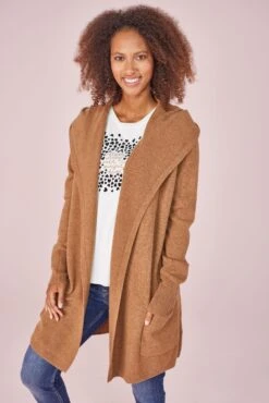Jacke In Brown Sugar -Modebe Kleidungs Geschäft lieblingsstuck jacke in brown sugar 1